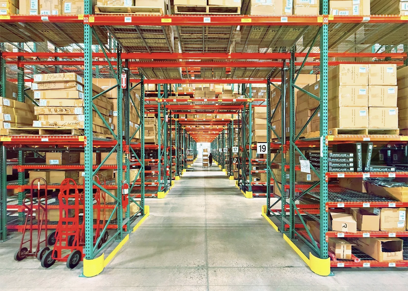 Organised inventory and distribution activity